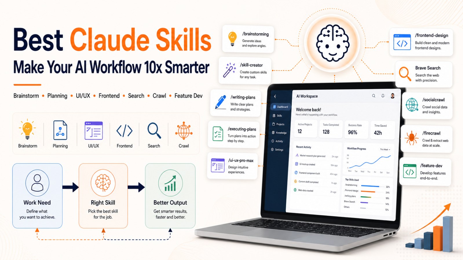 Best Claude Skills to Make Your AI Workflow 10x Smarter